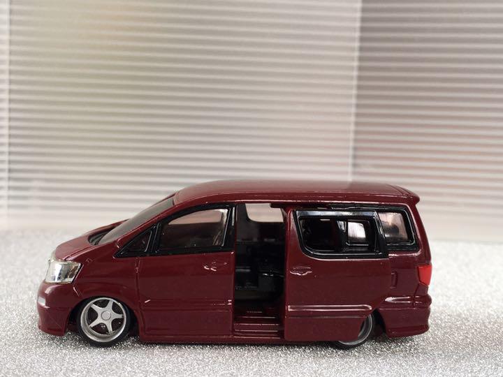 1/64　トヨタ　アルファード　改造　ミニカー ミニカー 1/64 トヨタ アルファード 改造（ホビージャパン1⁄64