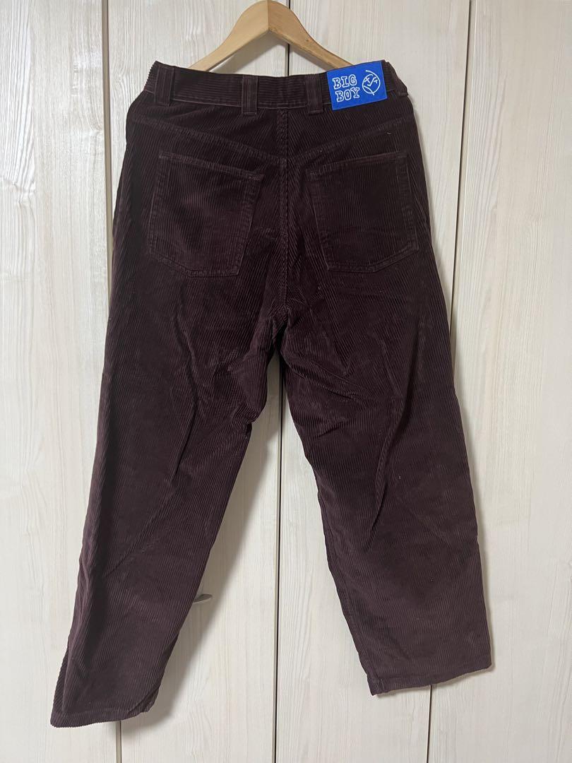 polar skate big boy コーデュロイ 赤