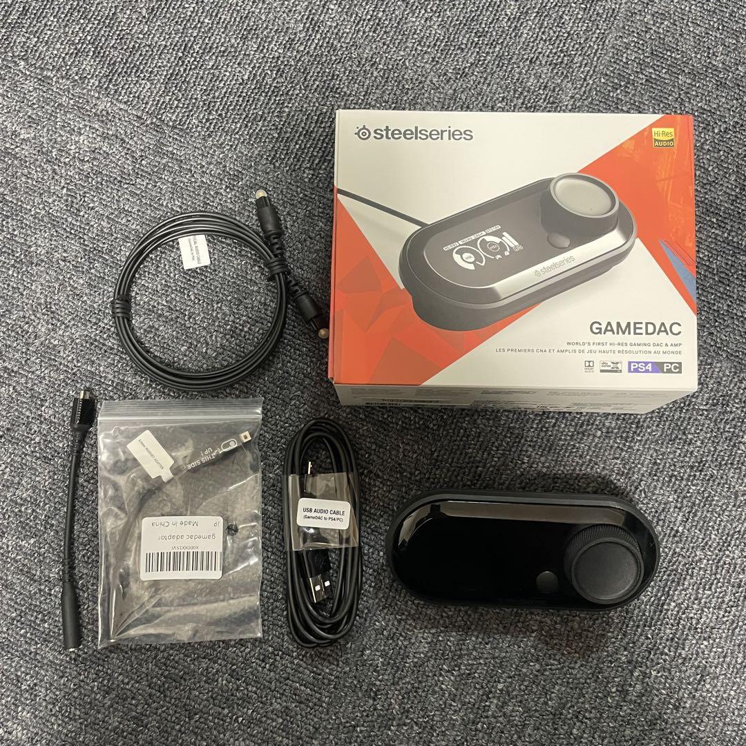 ジャンク品: SteelSeries GameDAC ブラック