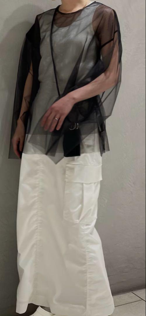 emmi atelier チュールプルオーバー 金子綾 - メルカリ