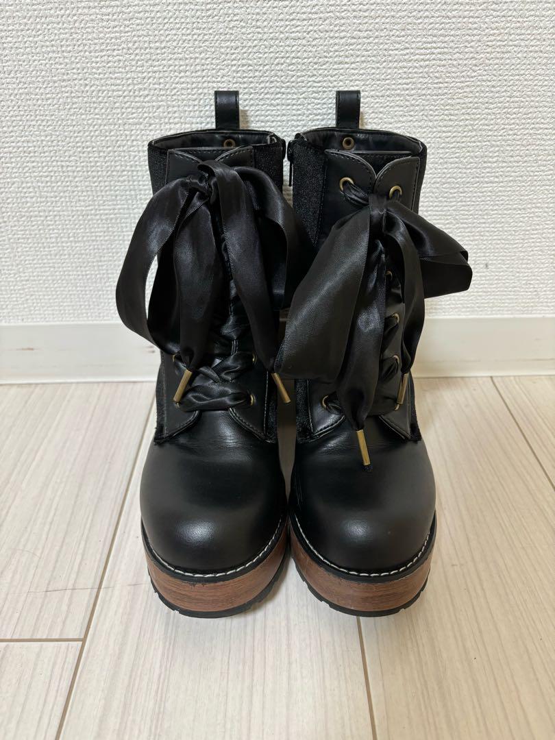 美品⭐️axes femme アクシーズ レースアップブーツ クラロリ ゴシック