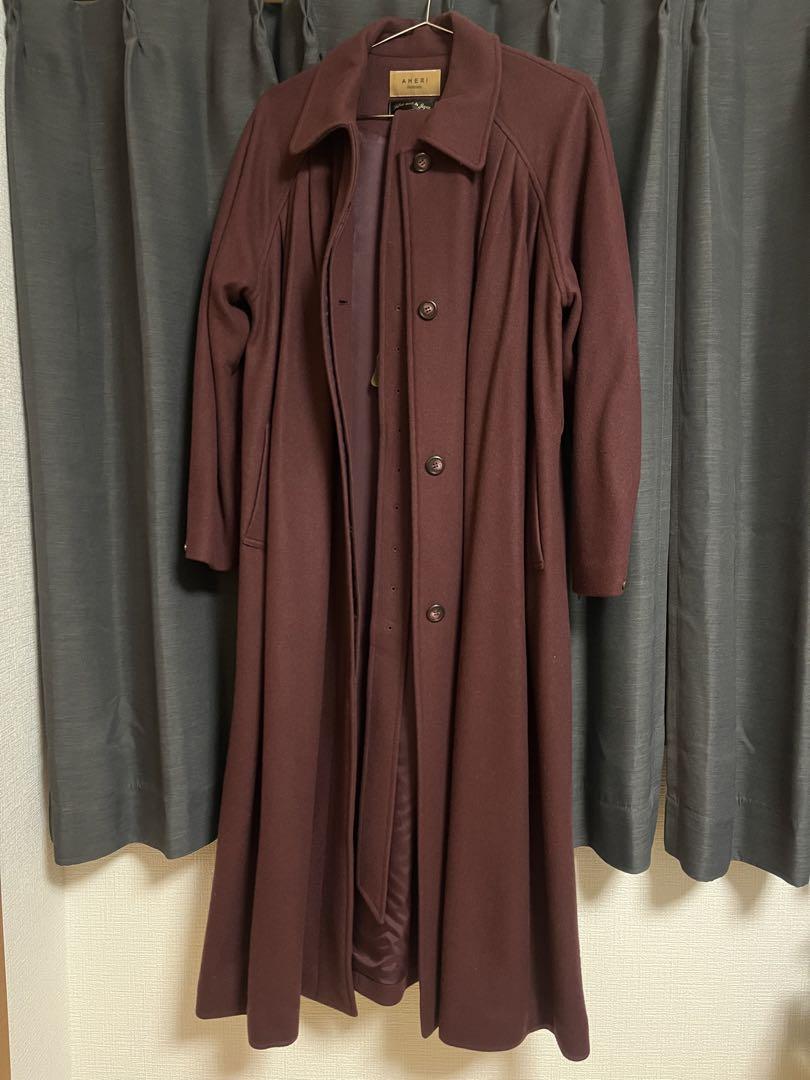 UND FRONT GATHER OPEN SLEEVE COAT 画像2