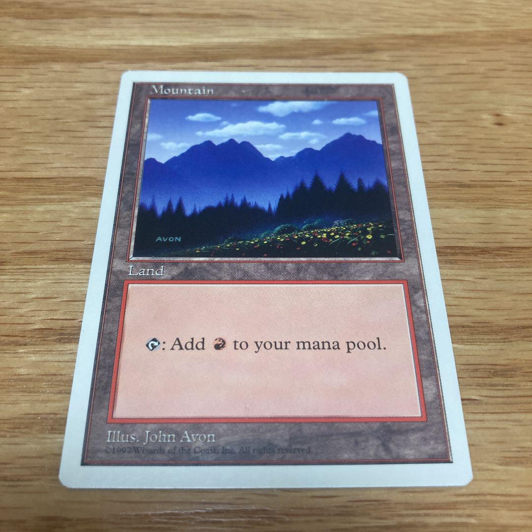 MTG 基本土地 山4種16枚セット イラストJohn Avon - メルカリ