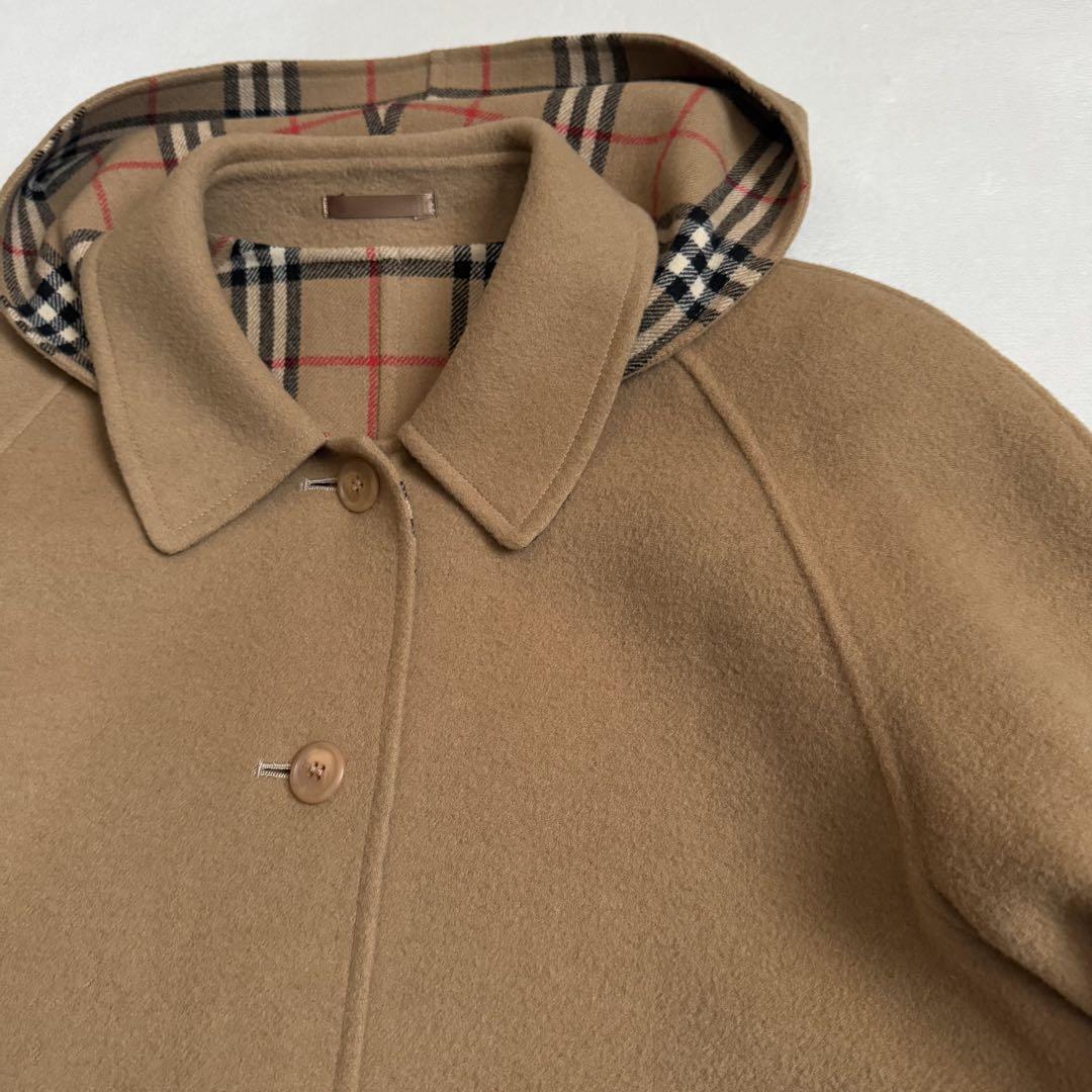 美品】Burberrys ピーコート カシミア混 ダブルフェイス 9号