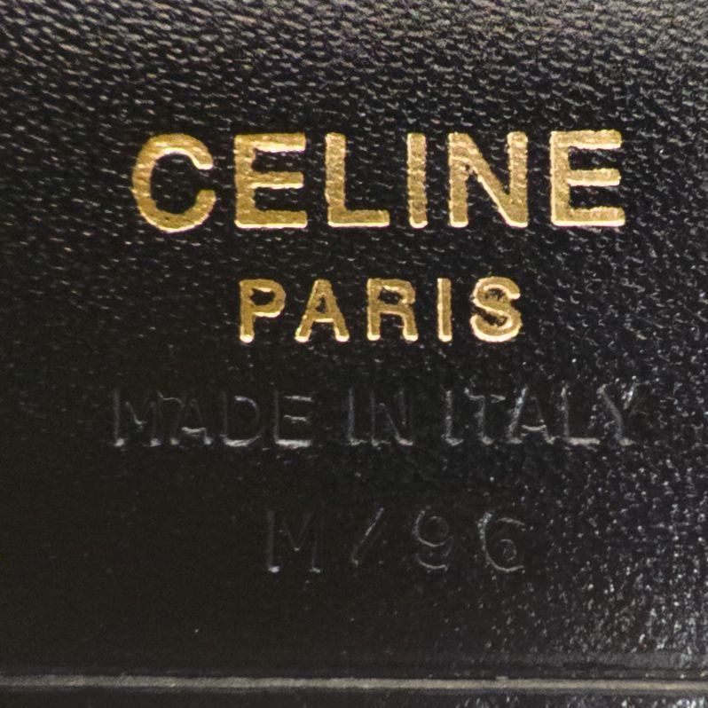CELINE セリーヌ マカダム柄 ２つ折り長財布