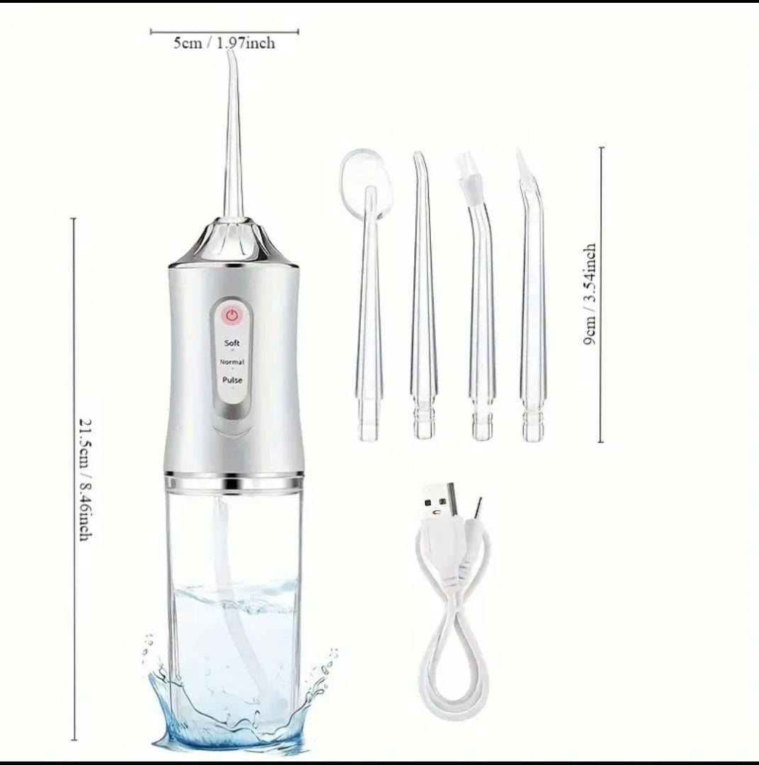 新品未使用 口腔洗浄機 ジェットウォッシャー ウォーターフロス 充電式