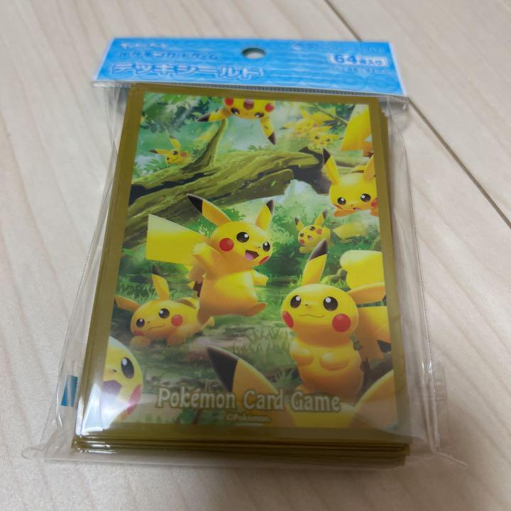 ポケモンカード デッキシールド ピカチュウの森 スリーブ Hairstylinglisette Nl