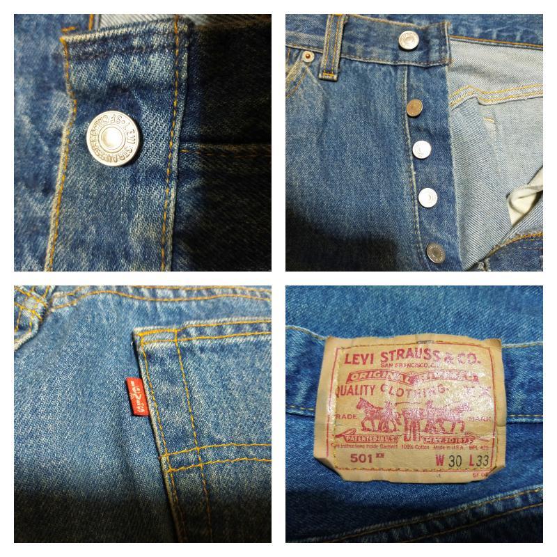 Levis501XX USA製 00s W30 L33 デニム
