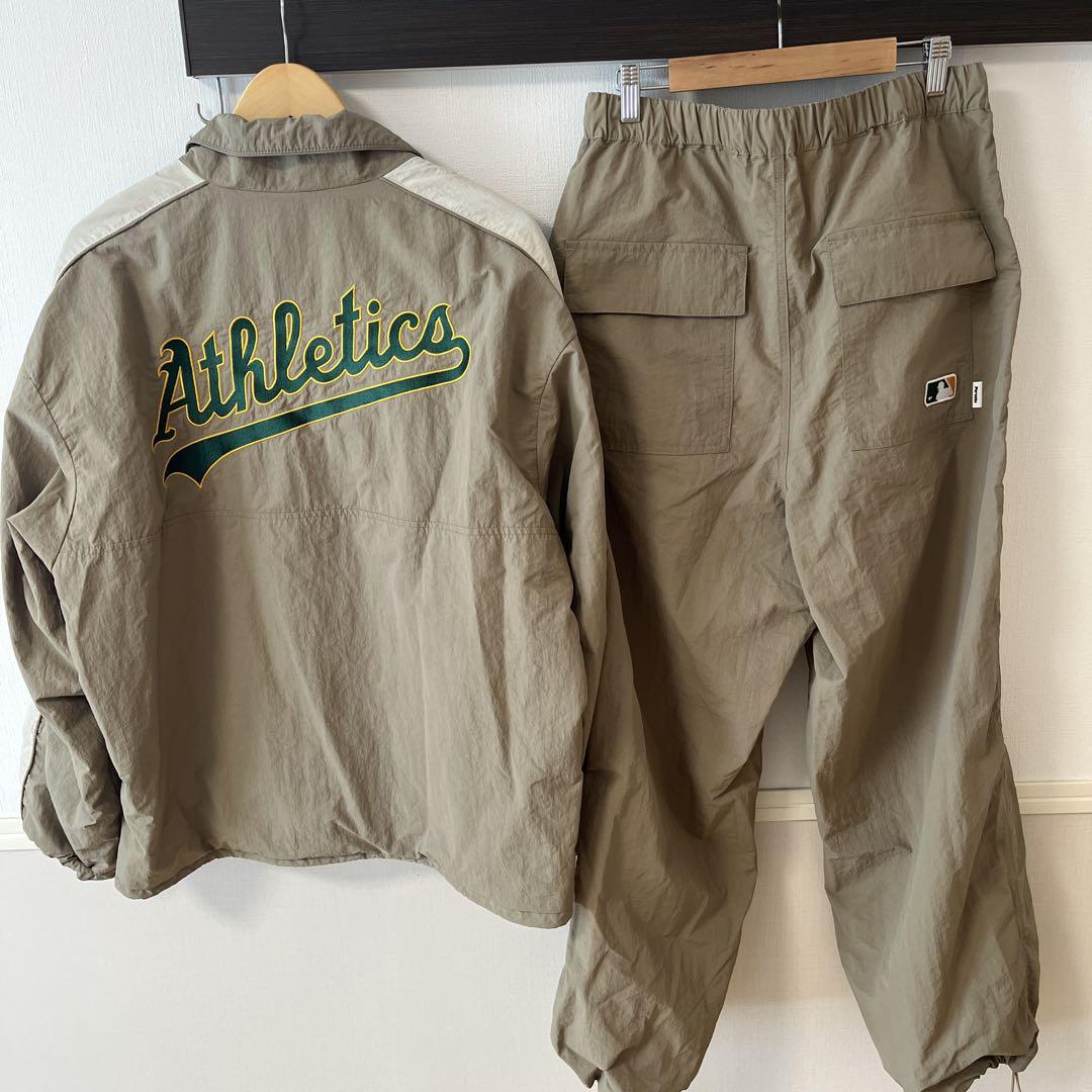 Perushu × MLB 上下セットアップでこのお値段！最終値下げ！！ Perushu MLB Oakland Athletics セットアップ - メルカリ