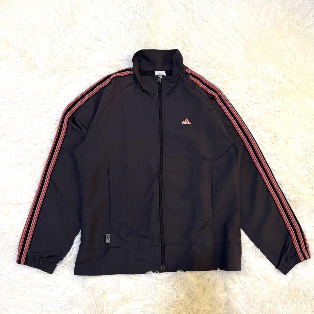 【希少】adidas 00sトラックジャケット ジャージ ブラック S 希少】adidas アディダス トラックジャケット ジャージ ブラック