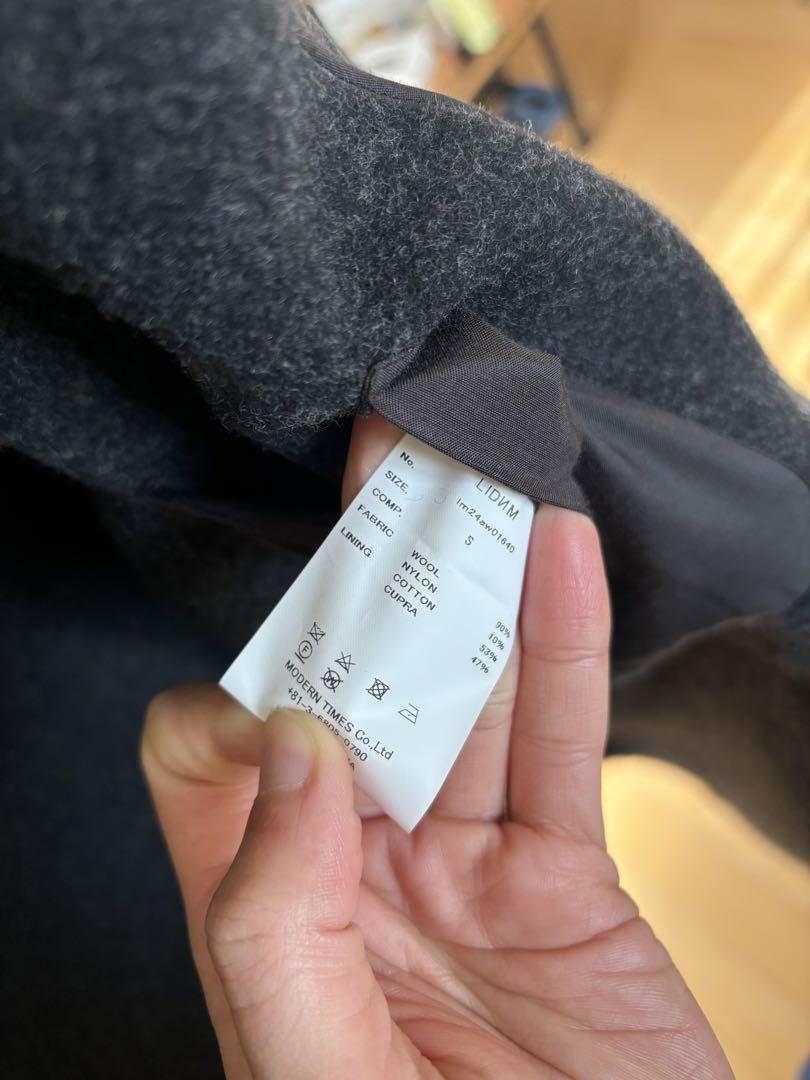 【美品Sサイズ】LIDNM STRECCAN REVER COAT