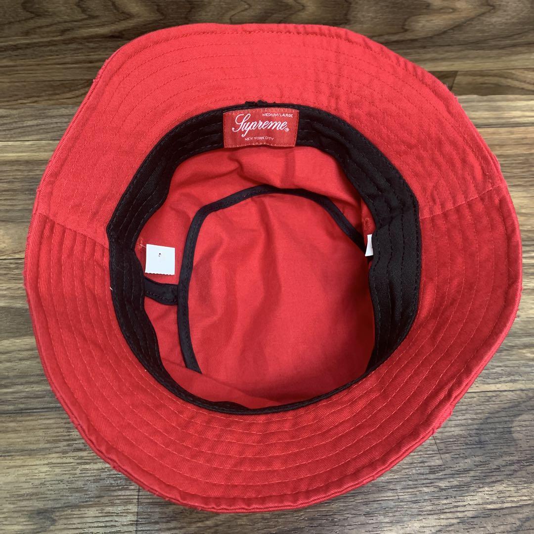 未使用 Supreme Lasered Twill Crusher \"Red\"