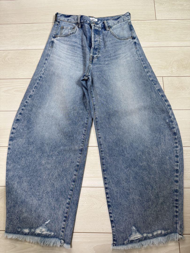 Whim Gazette ウィムガゼット ラインカーブDENIM 38