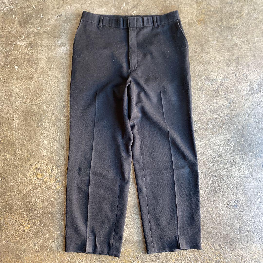 80s Levi's アクションスラックス ロケットタロン ブラック