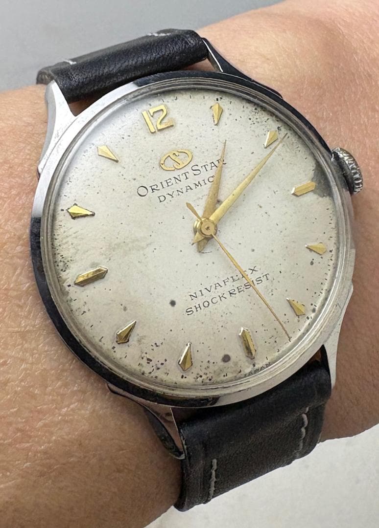 771 稼働 オリエント オリエントスター ダイナミック 手巻き メンズORIENT STAR