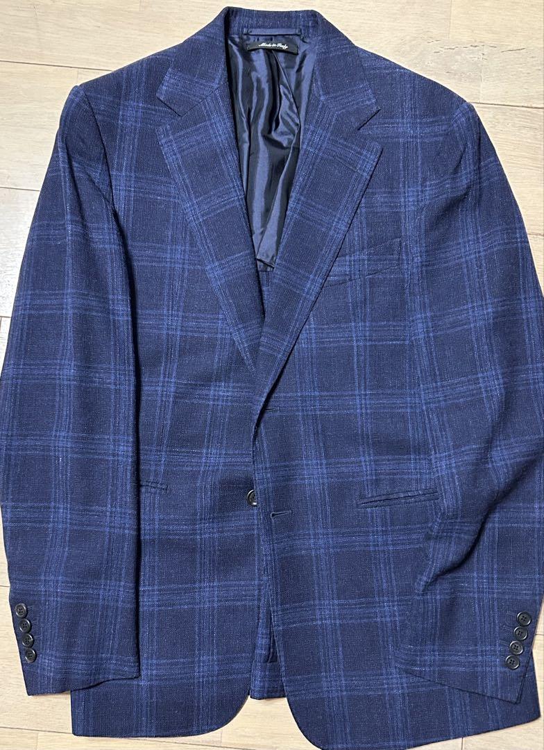 dunhill テーラードジャケット ネイビー 50