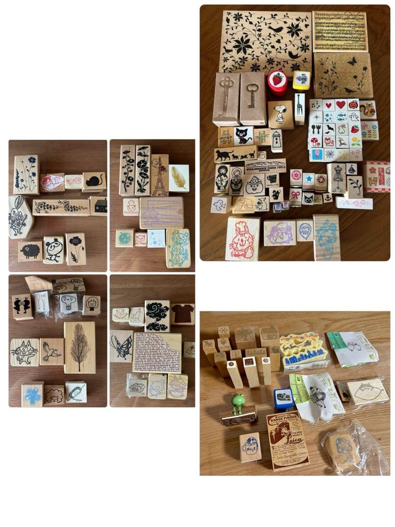 キャラクター　模様　ハンコ　スタンプ　まとめ売り