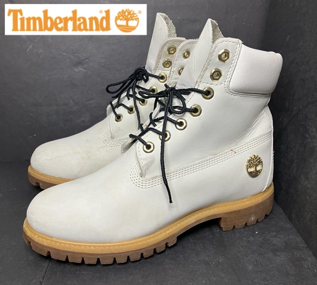 Timberland ティンバーランド　プレミアムブーツ　ホワイト　A15RN