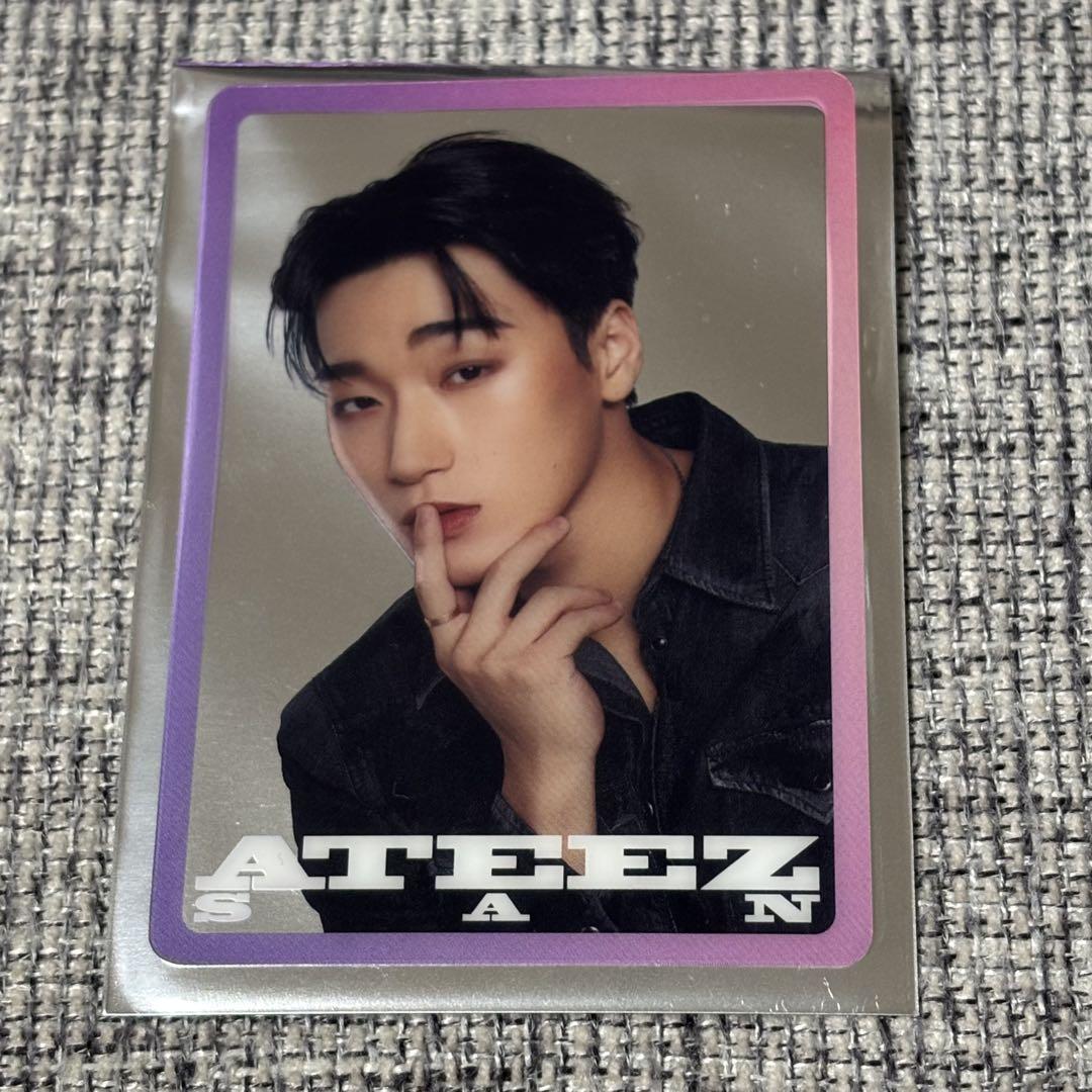 ateez ポップアップ 109賞 トレカ サン