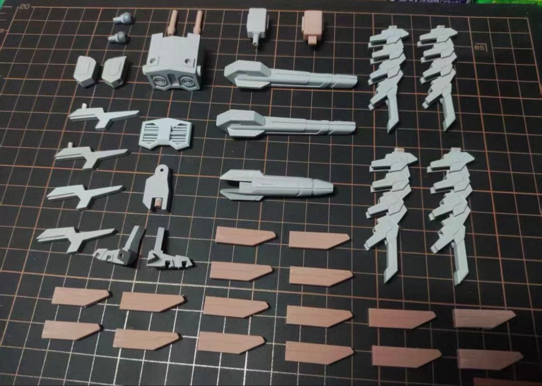 HG/EG/RG適用　1/144 ドラグーンストライク装備　改造パーツ