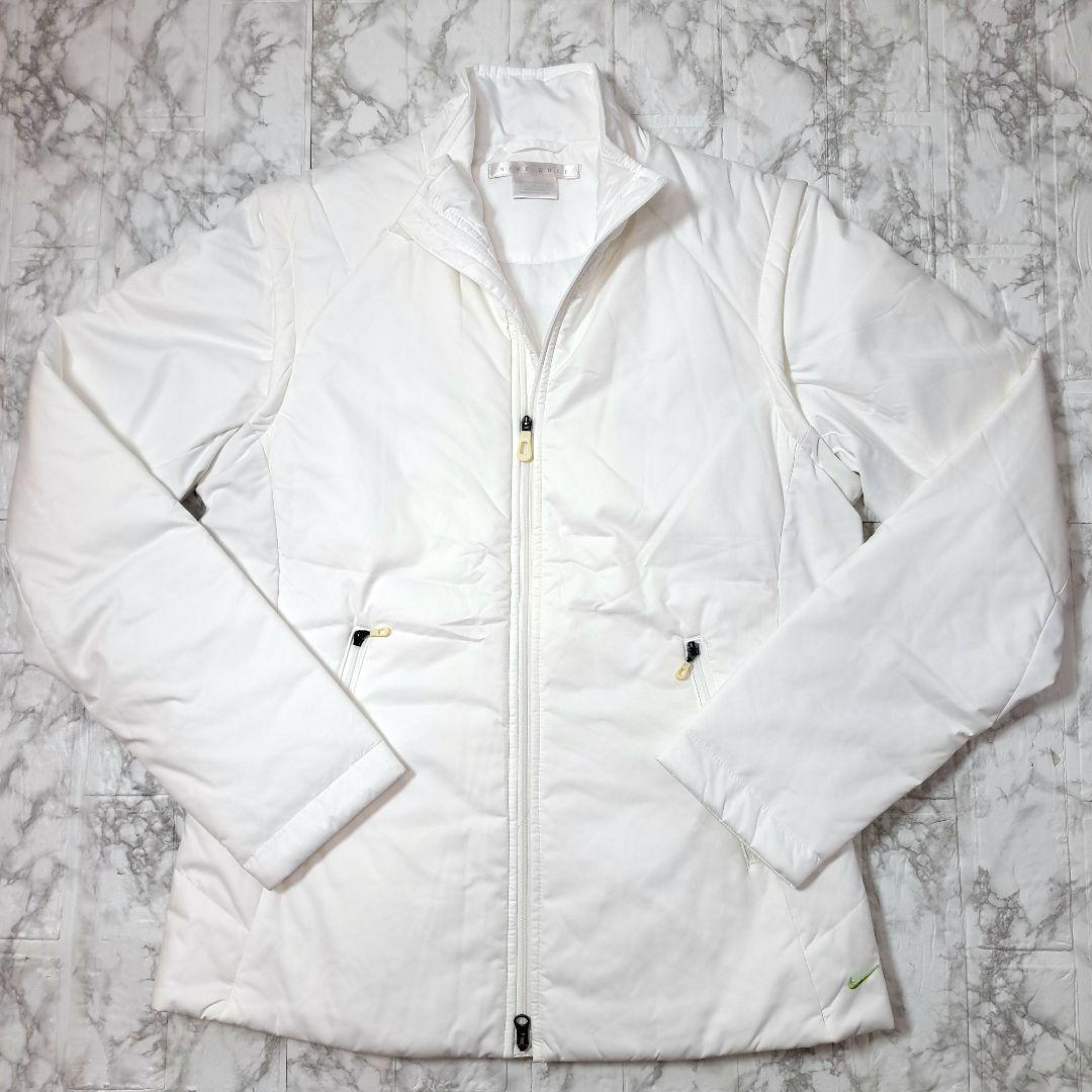 【美品】NIKE GOLF レディース 中綿 ブルゾン 2way  sizL