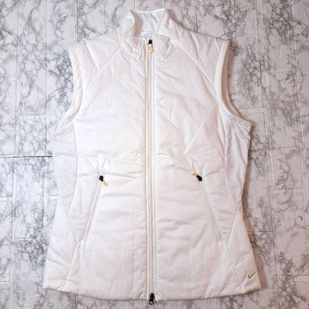 【美品】NIKE GOLF レディース 中綿 ブルゾン 2way  sizL