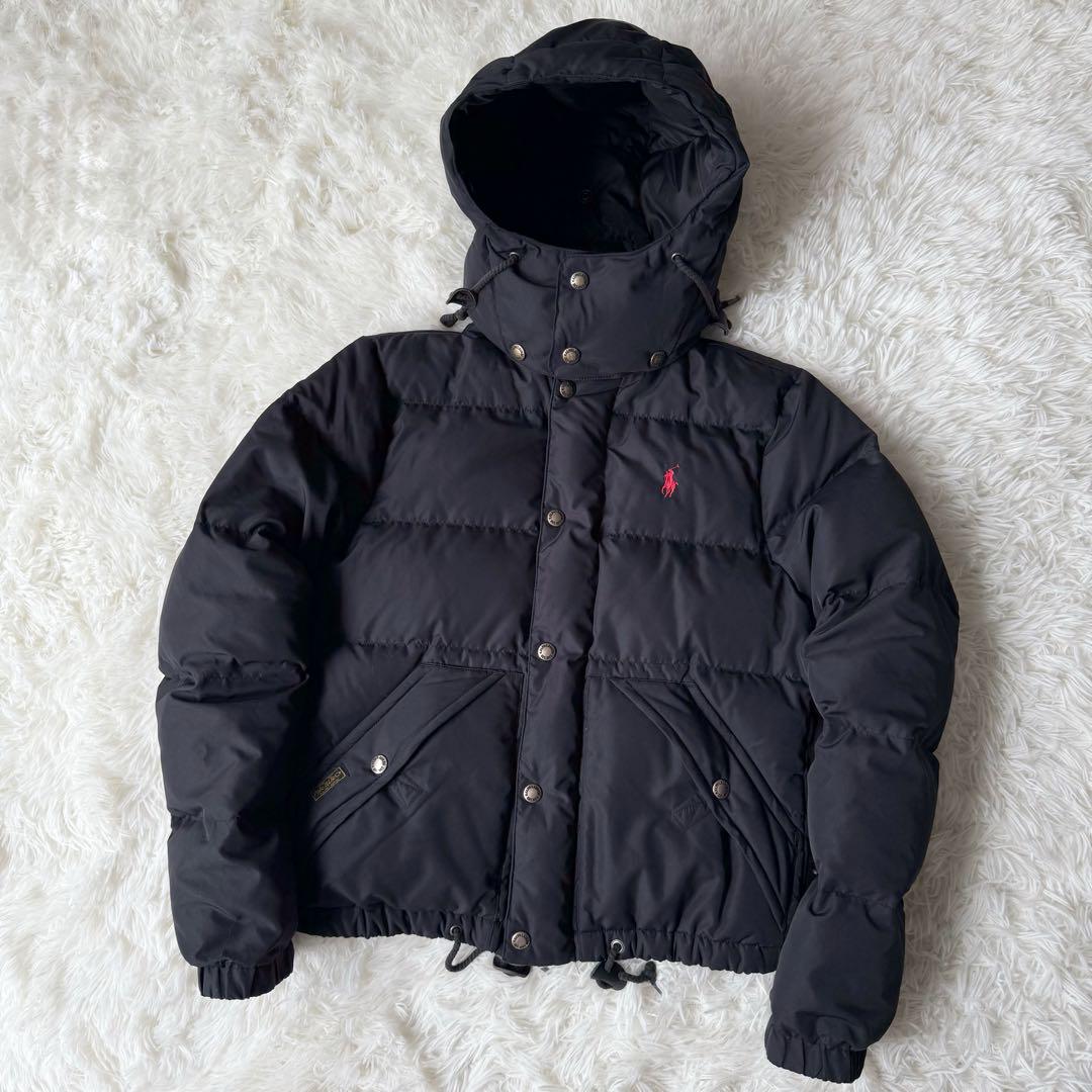 現行タグ2WAY POLO RALPH LAUREN ダウンジャケット 刺繍ロゴ