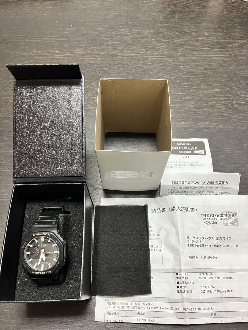 時計 CASIO G-SHOCK GA-2100-1AJF