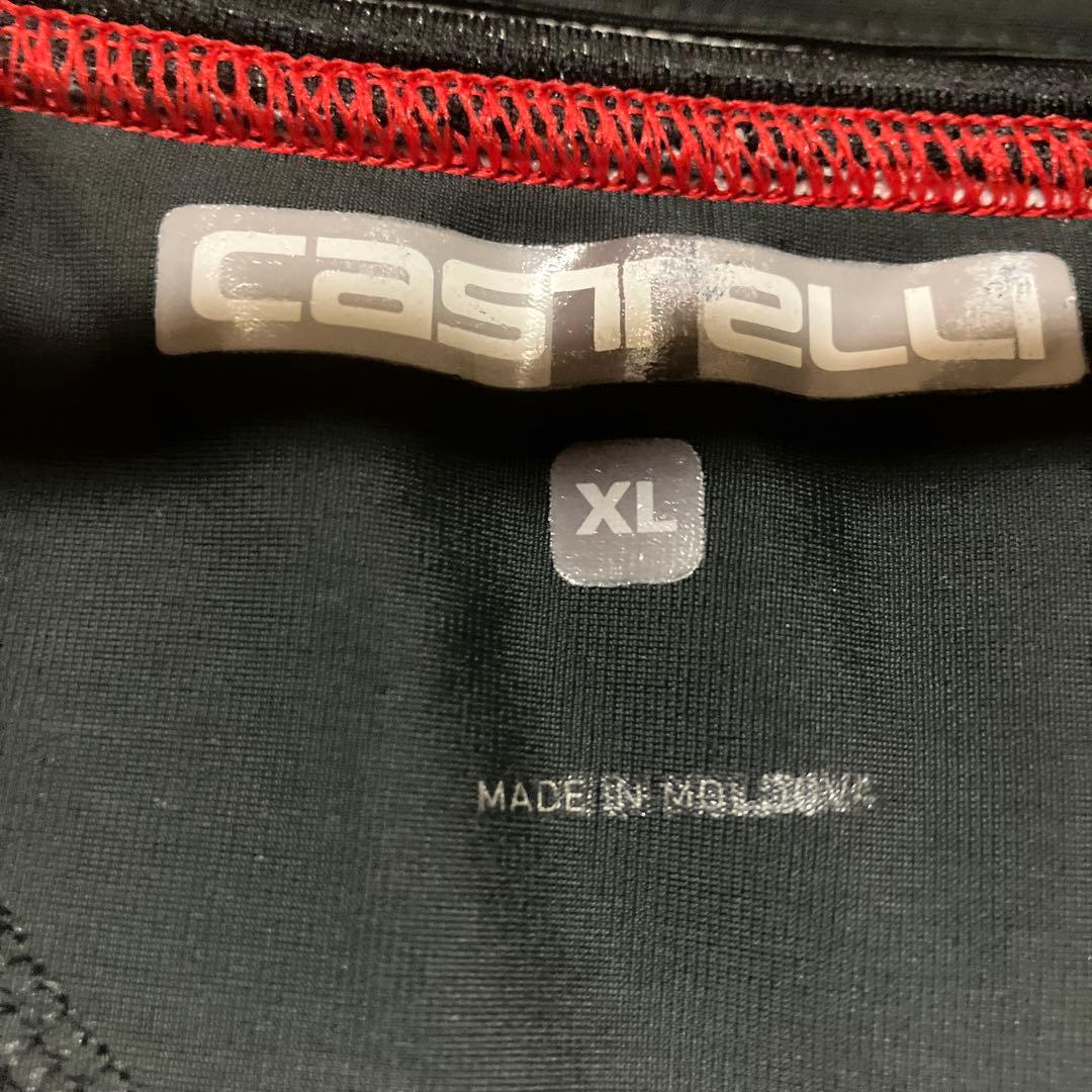 Castelli Rosso Corsa サイクルジャケット ビブタイツのセットXL LL Castelli BRIGHTFACE_UK