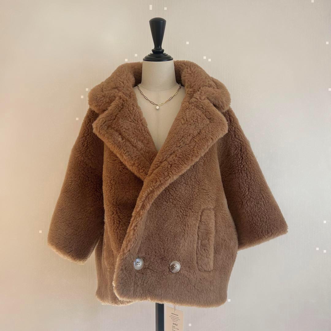 新品未使用 ベアテーラードコート アルパカ素材 MaxMaraお好きな方