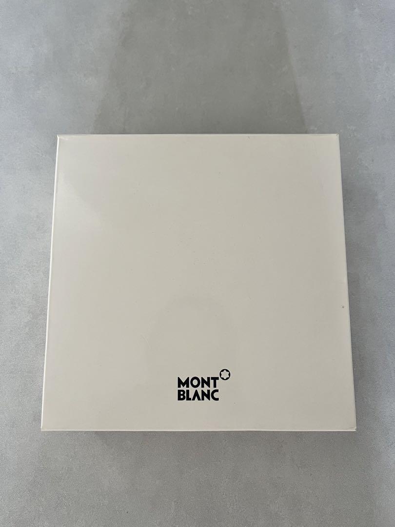 新品未使用MONTBLANCモンブラン　メンズベルト　レザー　ブラック
