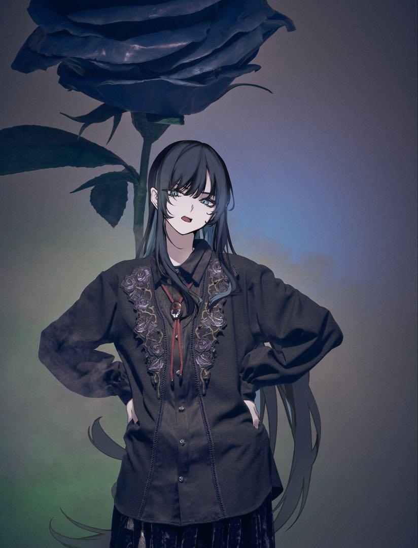 ha|za|ma Ado 一凛の祈跡に添えるドレスシャツ