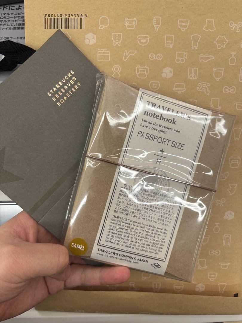 スターバックス ロースタリー トラベラーズノート パスポートサイズ キャメル Amazon.co.jp: スターバックス ロースタリー トラベラーズノート