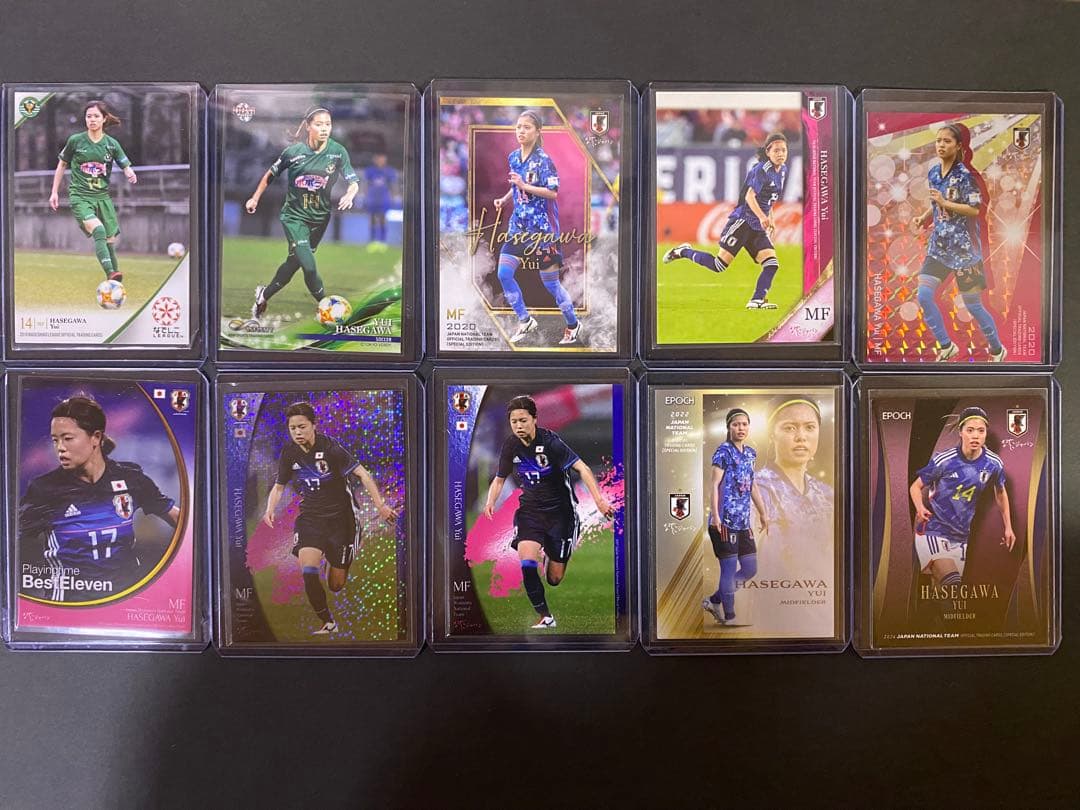 直筆サイン入りカードセット日本代表