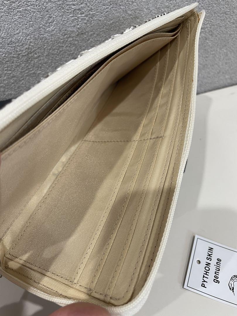 15★新品⭐︎本物パイソンスキン 長財布 新品⭐︎本物パイソンスキン 長財布