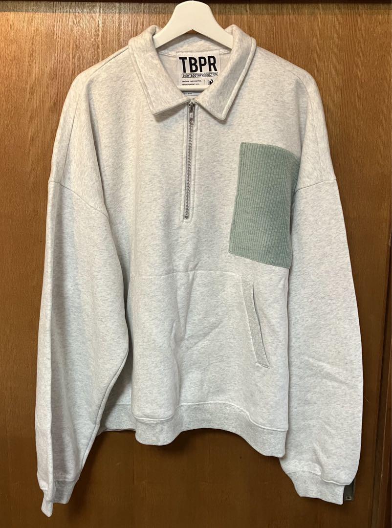 TIGHTBOOTH PAT SWEAT ハーフジップ　スウェット　タイトブース