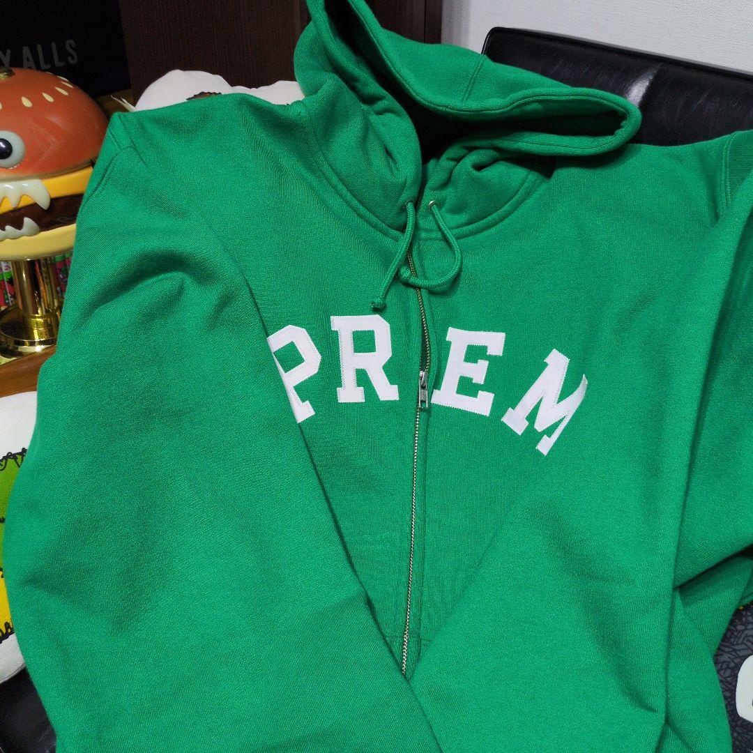 Supreme Champion Zip Up Hooded Sweatshirt Green | eBay