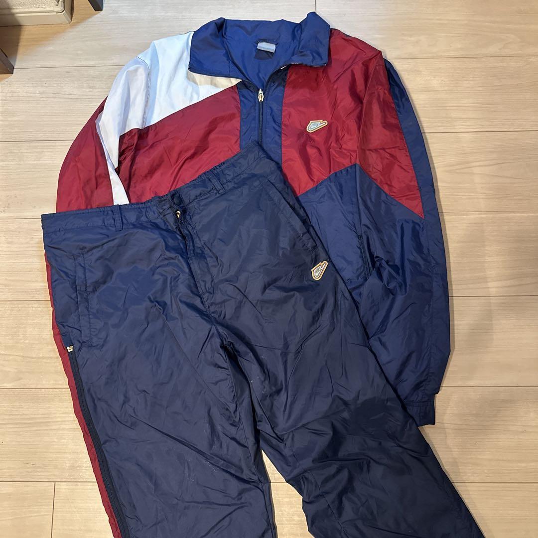 Nike ジャージ セットアップ 赤 青