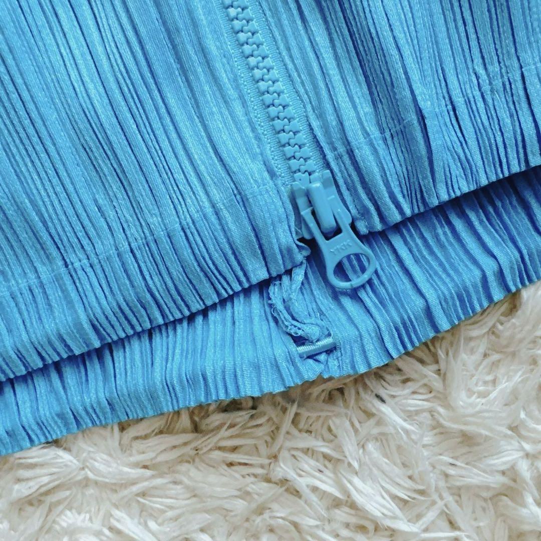 けめこ様　PLEATS PLEASE イッセイミヤケ ジップアップパーカー