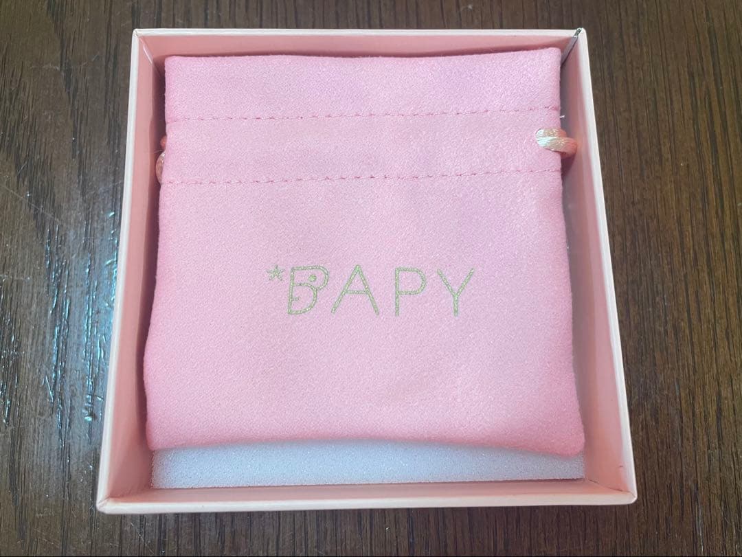 BAPY 星形チャーム ダブルチェーンネックレス