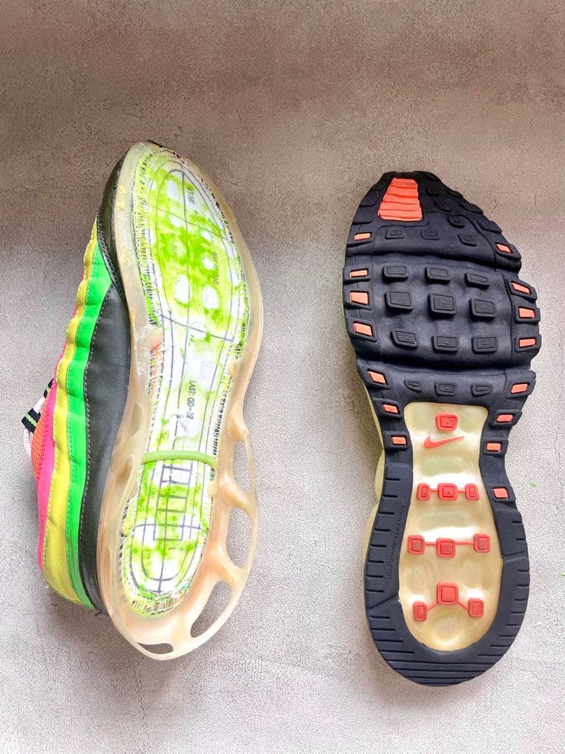 ナイキエアマックス95 27㎝　蛍光色