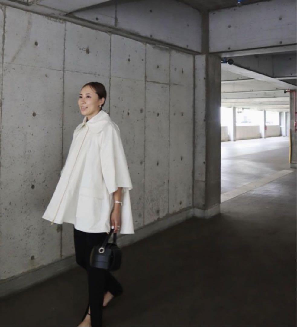 ella_selectshop ビッグカラーテントブルゾン ella_selectshopテントシルエットコート レディース