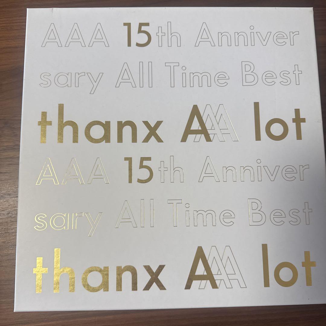 邦楽 AAA 15th Anniversary Thanx A lot DISC OGRAPHY | AAA (Triple A) OFFICIAL WEB SITE