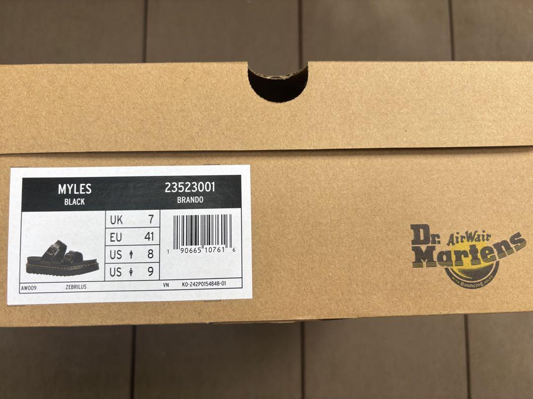 Dr. Martens Myles サンダル ブラック 26cm