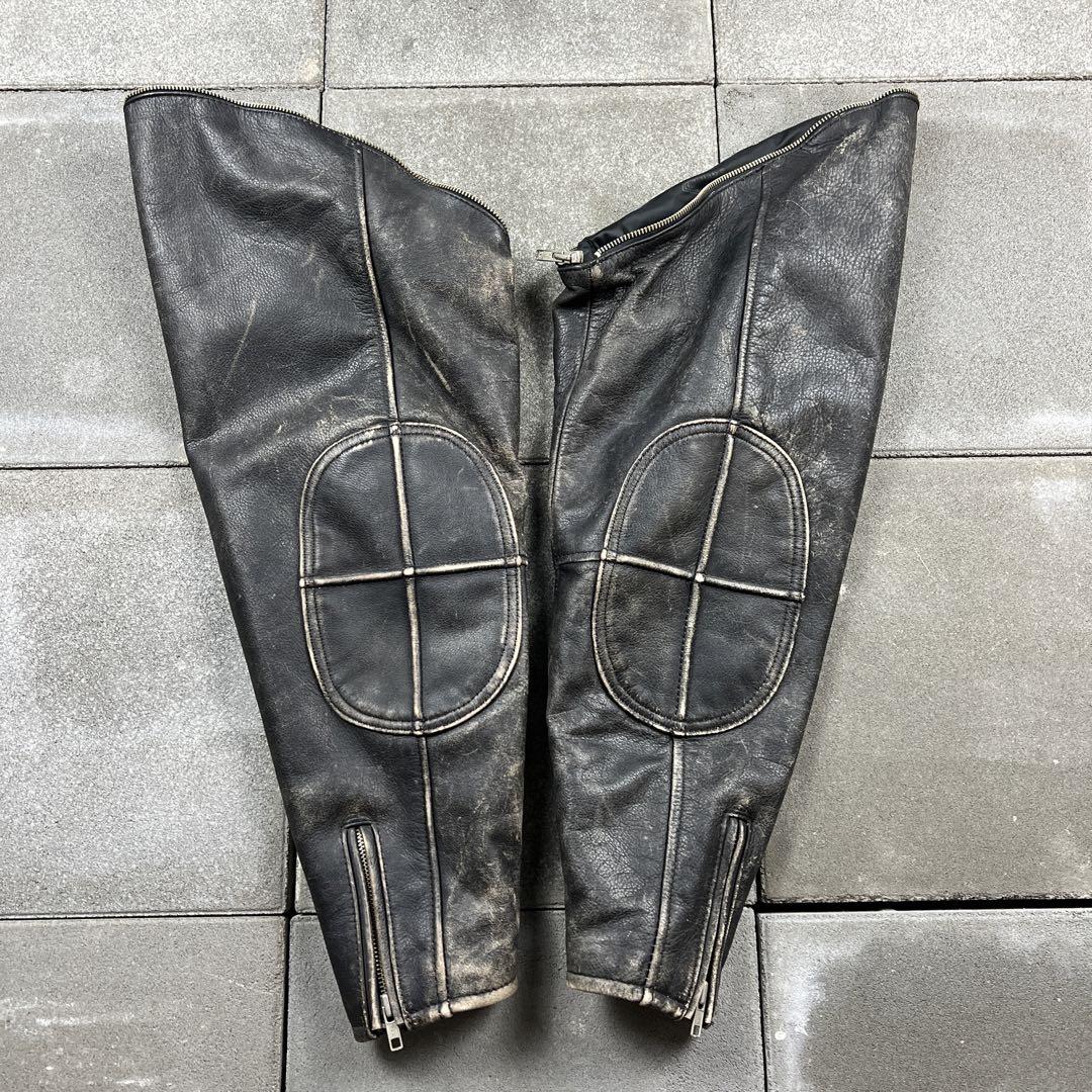 90s harley davidson 2way leather jacket