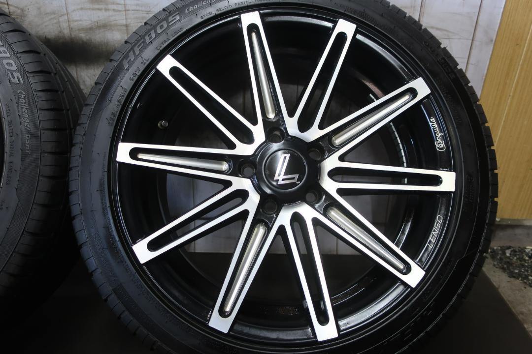 ☆Yoshi☆様送料込 18×8J +38 5穴 溝有 225/45R18