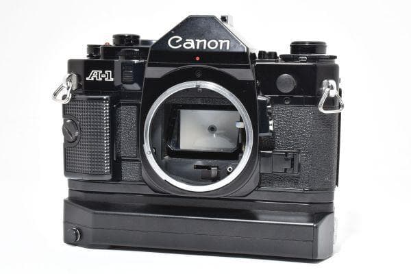 Canon A-1 キャノン Body with A2 Winder 379