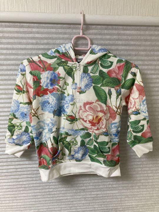 kith kids パーカー 花柄 フラワー