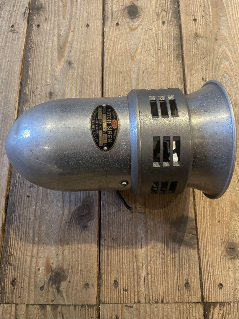 大阪サイレン　モーターサイレン　5SA 12V 6000RPM