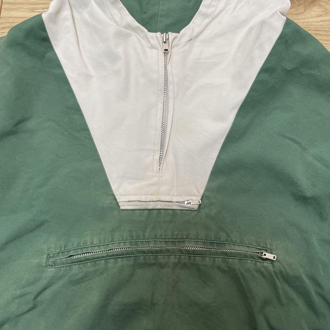 うのにもお得な J.CREW 巨人タグ 2トーンパーカー コットンアノラック 90s名品 ジャケット・アウター